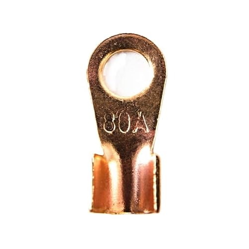 20Pcs 80A Copper Battery Cable Connector Terminal Crimping 6-16mm2 Wire von FQHIDMOMX