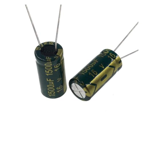 20pcs 1500uF 16V 1500MFD 16VDC 10 * 16mm Aluminum Electrolytic Capacitor Radial 1500mf16v 1500uf16v 16v1500mf 16v1500uf von FQHIDMOMX