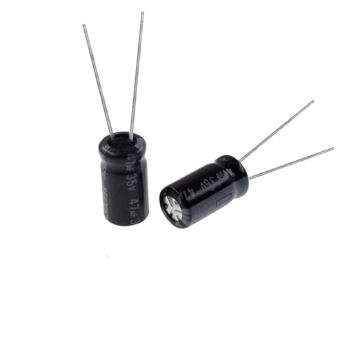 20pcs 47uF 35V 47MFD 35Volt 5 * 11mm Aluminum Electrolytic Capacitor Radial 47mf35v 47uf35v 35v47mf 35v47uf von FQHIDMOMX