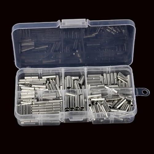 220pcs uninsulated Butt Wire Connector Ferrules Electrical Cable Terminal Copper Tinned Crimp Terminal 0.5-6mm2 22-10AWG von FQHIDMOMX