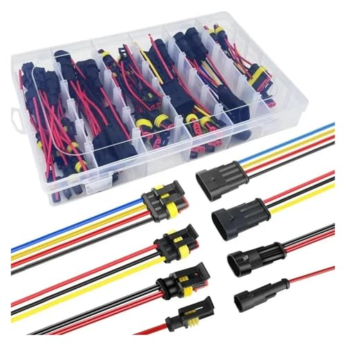 26Set 1/2/3/4Pin Connector Male and Female Way 20AWG Wire Suitable von FQHIDMOMX