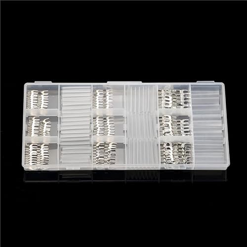 273 PCS Non-Insulated U-Type Terminals Wire Connectors +Clear Heat Shrink Shrinkable Sleeve Tube Assorted Set von FQHIDMOMX