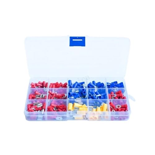 280pcs/set Cable Lugs Assortment Kit Wire Flat Female and Male Insulated Wire Cable Connectors Crimp Terminals Set Kit von FQHIDMOMX