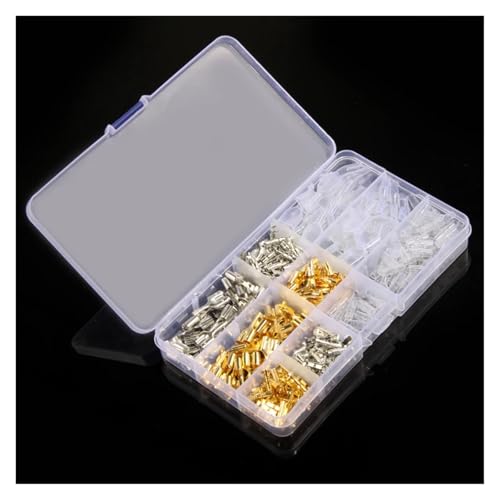 320Pcs 4.0mm Car Motorcycle Terminals Electrical Wire Connectors Male Female With Insulated Transparent sheath von FQHIDMOMX