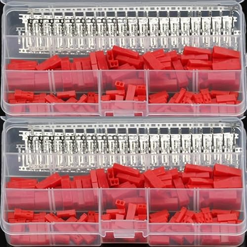 420PCS Connector 2.54mm Pin Jumper Header Housing Male Female Crimp Pin Wire Connectors Waterproof Connector von FQHIDMOMX