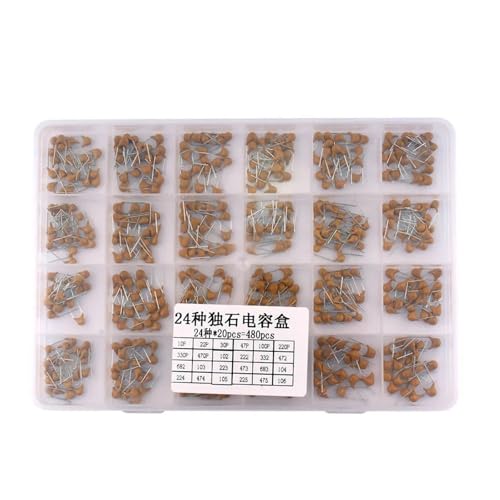 480pcs Monolithic Ceramic Capacitor assortment Kit 10pF-10uF Monolithic Capacitor set 0.1uF 0.22uF 0.47uF 2.2uF 4.7uF Capacitor 480pcs Monolithic Ceramic Capacitor assortment Kit 10pF-10uF Monolithic Capacitor set 0.1uF 0.22uF 0.47uF 2.2uF 4.7uF Capacitor von FQHIDMOMX