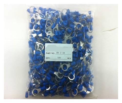 500pcs RV2-10 16-14AWG 3/8 ferrule Round Type Cable Terminal insualted ring crimp connector 500pcs RV2-10 16-14AWG 3/8 ferrule Round Type Cable Terminal insualted ring crimp connector von FQHIDMOMX