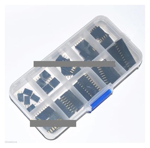50PCS Single Row 2.54mm Pitch Female Straight Header Strip Socket Connector Kit 50PCS Single Row 2.54mm Pitch Female Straight Header Strip Socket Connector Kit von FQHIDMOMX