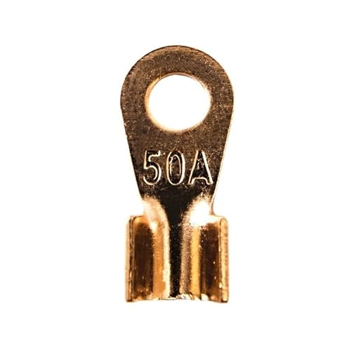 50Pcs 50A Copper Battery Cable Connector Terminal Crimping 4-10mm2 Wire von FQHIDMOMX
