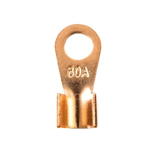 50Pcs 60A Copper Battery Cable Connector Terminal Crimping 4-16mm2 Wire von FQHIDMOMX