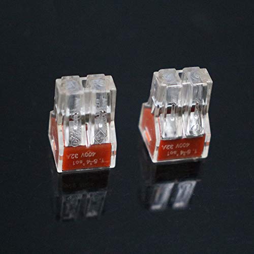 50Pcs PCT104 773-104 Push wire wiring connector For Junction box 4 pin conductor terminal block wire connector von FQHIDMOMX