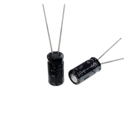 50pcs 4.7uF 160V 4.7MFD 160Volt Aluminum Electrolytic Capacitor 6 * 11mm Radial 4.7mf160v 4.7uf160v 160v4.7mf 160v4.7uf von FQHIDMOMX