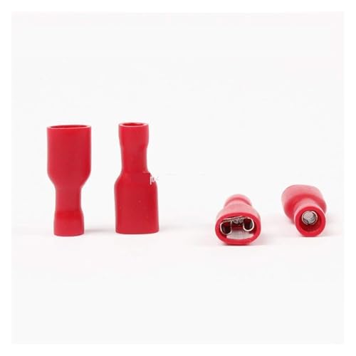 50pcs 4.8mm Fully Insulated Female Spade Connector Crimp Terminal FDFD1.25-187 von FQHIDMOMX