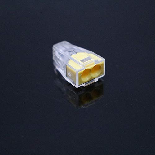 50pcs PCT-102 PCT102 type 773-102 Push wire wiring connector For Junction box 2 pin conductor terminal block wire connector von FQHIDMOMX
