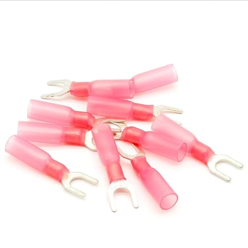 50pcs SV1.25-5 Red Furcate Insulated Wiring Terminals Cable Wire Connector waterproof Thermal shrinkable terminal SV1.25-5 SV 50pcs SV1.25-5 Red Furcate Insulated Wiring Terminals Cable Wire Connector waterproof Thermal shrinkable terminal SV1.25-5 SV von FQHIDMOMX