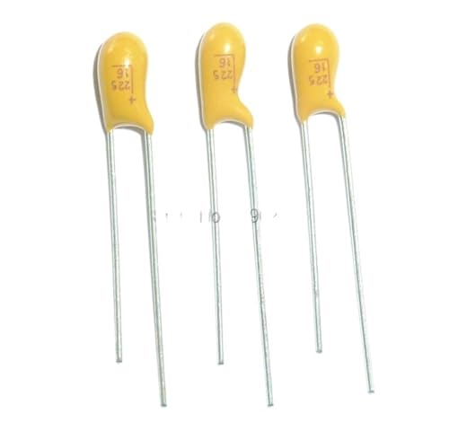 50pcs Tantalum capacitor 2.2uF 16V 16V2.2uF DIP Radial von FQHIDMOMX