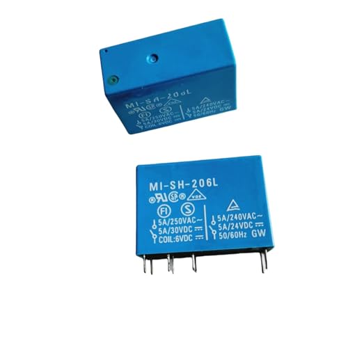 5PCS Relay MI-SH-206L 14F-2C-6V 8-pin 5A von FQHIDMOMX