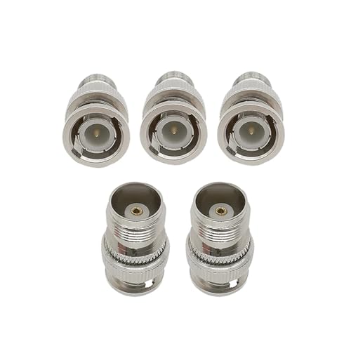 5Pcs BNC Male to TNC Female Jack Connector RF BNC to TNC Adapter For Wireless Antenna Broadcast Radios Coax Cable Connector von FQHIDMOMX