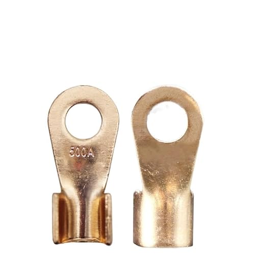 5pcs 500A Copper Battery Cable Connector Terminal Lug OT-500A von FQHIDMOMX