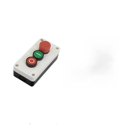 600V 10A Momentary 1NO Green 1NC Red Sign Flat PushButton 1NC Maintain Latching Red Emergency Stop PushButton Switch Station Box 600V 10A Momentary 1NO Green 1NC Red Sign Flat PushButton 1NC Maintain Latching Red Emergency Stop PushButton Switch Station Box von FQHIDMOMX