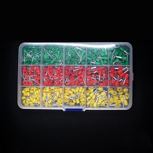 600pcs/lot 3 Colors 15 Types Tube insulating Terminals Connector CrimP Cord Pin End Cable Wire Bootlace Ferrules Kit 22~12AWG 600pcs/lot 3 Colors 15 Types Tube insulating Terminals Connector CrimP Cord Pin End Cable Wire Bootlace Ferrules Kit 22~12AWG von FQHIDMOMX