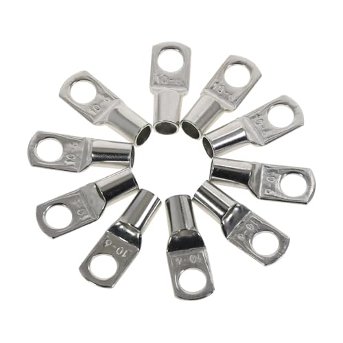 60pcs Bolt Hole Tinned Copper Cable lugs Battery Terminals set Wire terminals connector SC10-6 SC16-8 SC25-8 von FQHIDMOMX