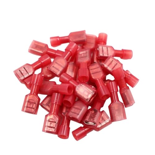 FDFN1.25-250 FDFN1-250 brass Female Insulated Spade joint Cable Wire Connector 100PCS suit 0.5-1.5mm2 22-16AWG FDFN von FQHIDMOMX