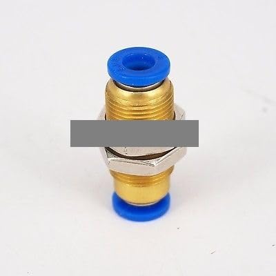 Fit Tube O/D 6mm Pneumatic Bulkhead Push In Connector Union Quick Release Air Fitting Plumbing Fit Tube O/D 6mm Pneumatic Bulkhead Push In Connector Union Quick Release Air Fitting Plumbing von FQHIDMOMX