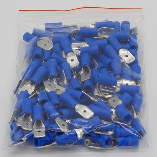 MDD2-250 MDD2.5-250 male Insulated Spade Quick Connector Terminals Crimp Terminal AWG 100PCS/Pack MDD MDD2-250 MDD2.5-250 male Insulated Spade Quick Connector Terminals Crimp Terminal AWG 100PCS/Pack MDD von FQHIDMOMX