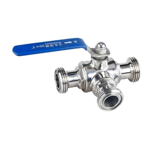 SMS38 external thread three-way ball valve304 stainless steelSMS three-way ball valve SMS38 external thread three-way ball valve304 stainless steelSMS three-way ball valve von FQHIDMOMX