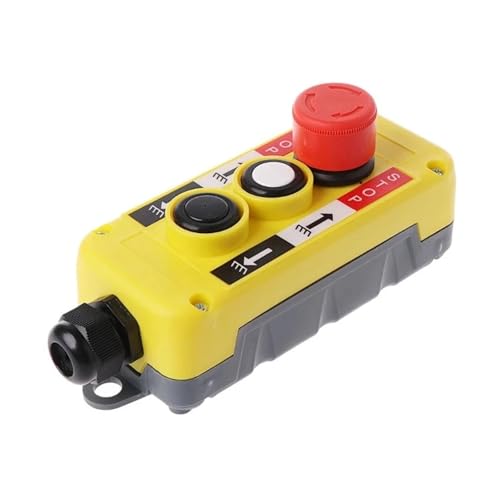 TM-2 Waterproof Industrial Pushbutton Switches Emergency Stop Switch for Crane Hoist Pendant Control Station von FQHIDMOMX