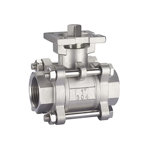 1/2 "3/4" 1 "304 Edelstahl Hohe Plattform Drei Stück Ball Ventil Weibliche Gewinde(1.5 Inch) von FQJYXWEWL