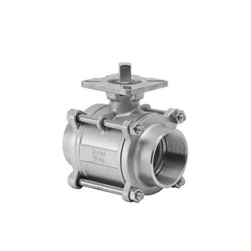 1/2" SS304 Edelstahl Hohe Plattform Dreiteiliger Kugelhahn Innengewinde 1/2" SS304 Edelstahl Hohe Plattform Dreiteiliger Kugelhahn Innengewinde von FQJYXWEWL