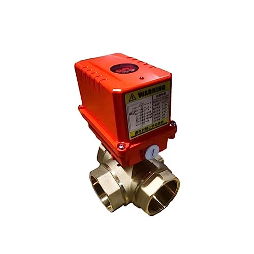 FQJYXWEWL 2 Zoll 3-Wege-Motorkugelhahn T-Typ Elektrischer Kugelhahn Dreileitungs-Zwei-Steuerkugelhahn DC24V DC12V FQJYXWEWL 2 Zoll 3-Wege-Motorkugelhahn T-Typ Elektrischer Kugelhahn Dreileitungs-Zwei-Steuerkugelhahn DC24V DC12V von FQJYXWEWL