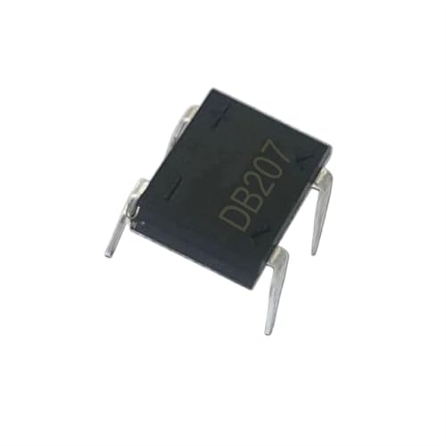 FQJYXWEWL Dip-Brückengleichrichter DB207 (30/50 Stück, Dip-4, 2 A/1000 V) (30 Stück) von FQJYXWEWL