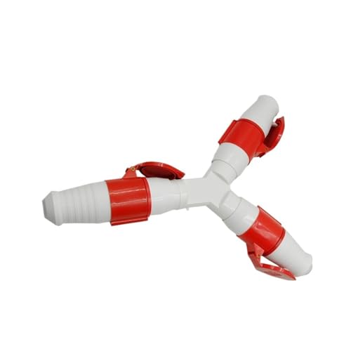 FQJYXWEWL Industrielle Multifunktionssteckdose mit drei Wegen, in Y-Form, 1013/1023, wasserdicht, 3 Kabel, 4 Drähte, 5 Drähte, 16A32A (1014 2 4 Core 16 A Union Set) von FQJYXWEWL