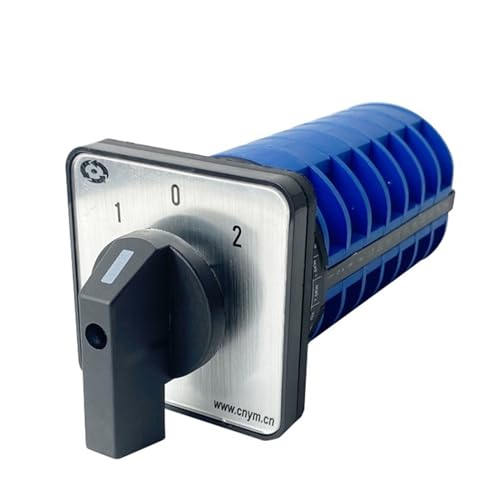 FQJYXWEWL LW26-32/7 Nockenschalter, drehbar, mit drei Geschwindigkeiten, drei Positionen, sieben Segmenten, doppelte Stromversorgung, Universal, sieben Kabel (Customize Wiring) von FQJYXWEWL