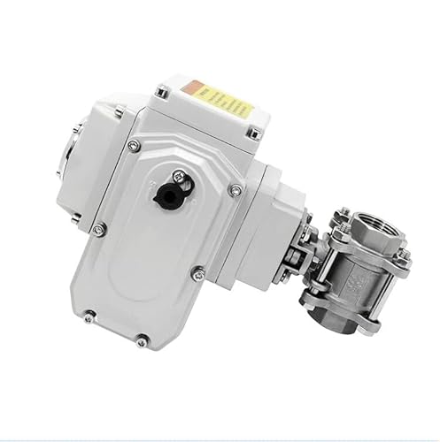 FQJYXWEWL Q911F-16P DN32 2-Wege-Hochplattform-Motorkugelhahn, Edelstahl, Innengewinde, elektrischer Kugelhahn, 1 Stück von FQJYXWEWL