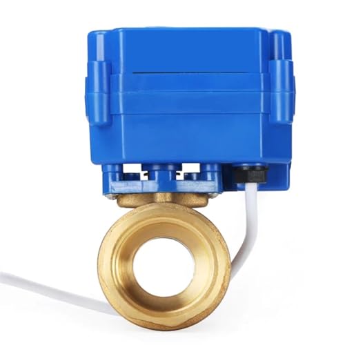 Motorisierter Messing-Kugelhahn, 2,5 cm, Standardanschluss, 9–24 V AC/DC, normalerweise geschlossen_Andere_CR04(NPT(verwendet in den US)-OTHER-CR04) von FQJYXWEWL