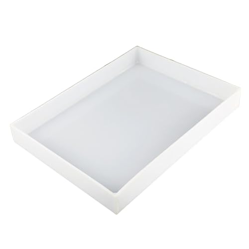 Tropfschale aus PP Kunststoff, AC Ablaufwasserwanne, Öl-Tropfschale auslaufsicher, Pflanzenschalen für Töpfe, Organizer für Labor, Zuhause, Küche, Bad, Fabrik, Haustier(35x20x5cm/14x8x2in) von FQMYLTYN