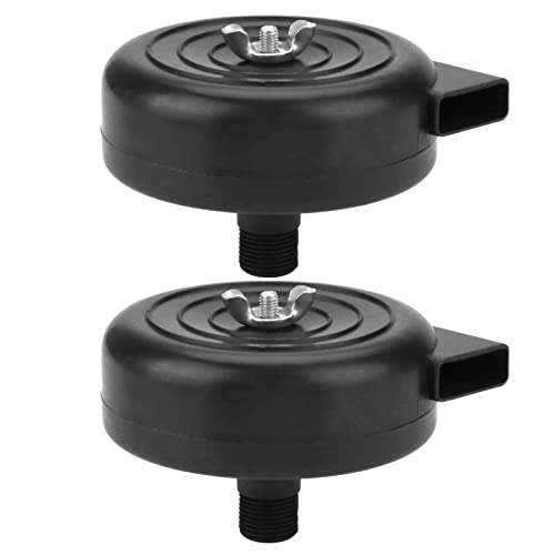 2 Stück Luftkompressor Ansaugfilter Schalldämpfer Kompressor Filter 3 / 8PT mit Außengewinde Luftkompressor Filter Schalldämpfer Ersatz von FQSNFNSTY8