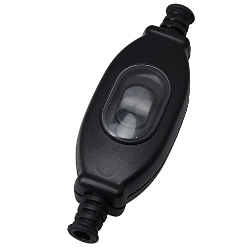 Zwischenschalter Wasserdichter Tastschalter Staubdicht Schnurzwischenschalter Tastschalter Schalter Kippschalter Zum Zuleitungs-Anschluss Passend Außenbereich Schreibtisch Schlafzimmerlampe 3A/250V von FQSNFNSTY8