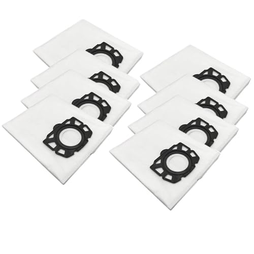 Ersatz-Staubbeutel Kompatibel, Kompatibel Mit Kärcher, WD4 WD5 WD6 MV4 MV5 MV6 Nass- Und Trockensauger-Zubehör, Staubsaugerbeutel, Ersatzteile(8PCS) von FQTTRWYHV