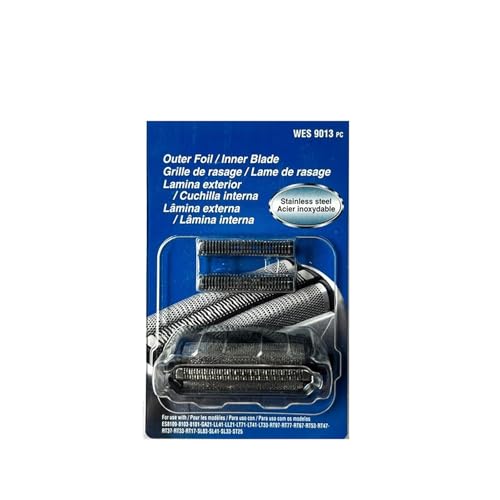 Kompatibel Mit Panasonic ，WES9013 Rasierfolienschneider ES8101 ES810 WES9013PC ESLL41/21 LT71 Elektrorasierer Rasierer Netzabdeckung Kopf Rasierschneider von FQTTRWYHV