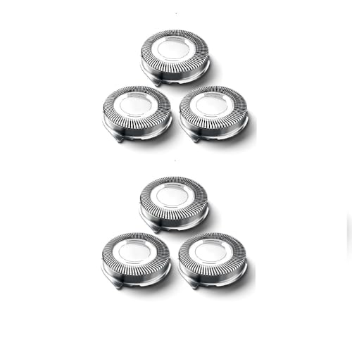 SH30 Ersatzklingenköpfe, Kompatibel Mit Philips Norelco, Serie 1000 (S1xxx), Serie 2000 (S2xxx), Serie 3000 (S3xxx), Rasierapparate, Rasiermesser(6pcs) von FQTTRWYHV