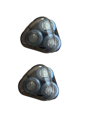 SH60 Ersatzköpfe, Kompatibel Mit Philips Norelco, Series 6000 (S6xxx) Und Series 5000 Nass-Trockenrasierer S6540 S6840, Rasiermesser(2PCS) von FQTTRWYHV