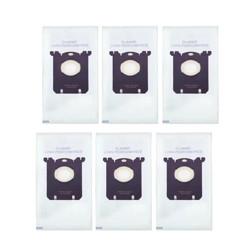 Staubbeutel, Kompatibel Mit Electrolux E201B, Kompatibel Mit Philips, FC8021 GR201 AEG For S-Bag FC9049 HR8500 FC9150, Ersatzteile, Zubehör(6 Pcs) von FQTTRWYHV