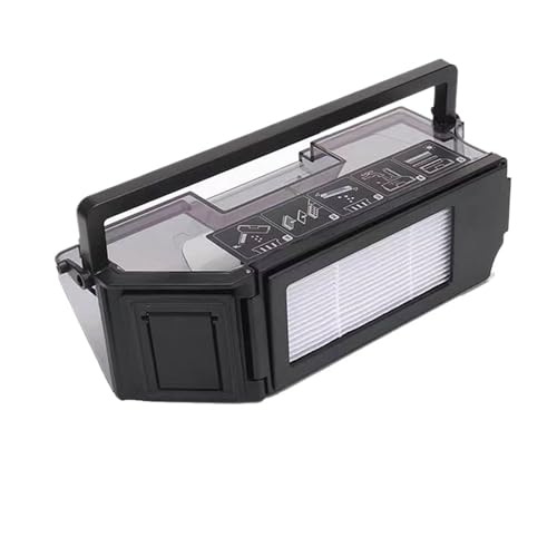 Staubbox, Staubbehälterteile, Kompatibel Mit ECOVACS, Kompatibel Mit Deebot, X1 TURBO/OMNI Staubsauger-Staubbehälterbox Mit Filterzubehör, Ersatzteile(1Dust Box1Filter) von FQTTRWYHV