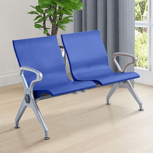 2-Sitzer-Wartezimmerstuhl, Sitzbank für Wartezimmer mit Rückenlehne und Armlehnen, PU-Leder-Wartebereichsbank, Gästeempfangsbänke, for Flughafen, Markt, Bank, Krankenhaus, Schule, Barbershop(Blue) 2-Sitzer-Wartezimmerstuhl, Sitzbank für Wartezimmer mit Rückenlehne und Armlehnen, PU-Leder-Wartebereichsbank, Gästeempfangsbänke, for Flughafen, Markt, Bank, Krankenhaus, Schule, Barbershop(Blue) von FQWYNMZ