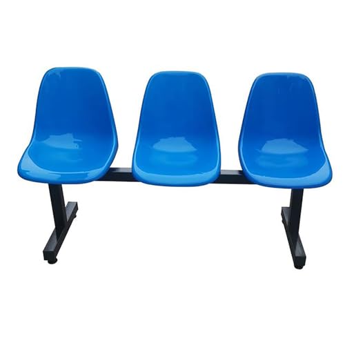 FQWYNMZ 3-Sitzer-Wartezimmerstühle, Empfangsbank, Wartebereichsstuhl aus Technischem Kunststoff mit Rückenlehne, for Friseursalons, Kliniken, Bibliotheken, Schulen, Stadien, Basketballplätze von FQWYNMZ